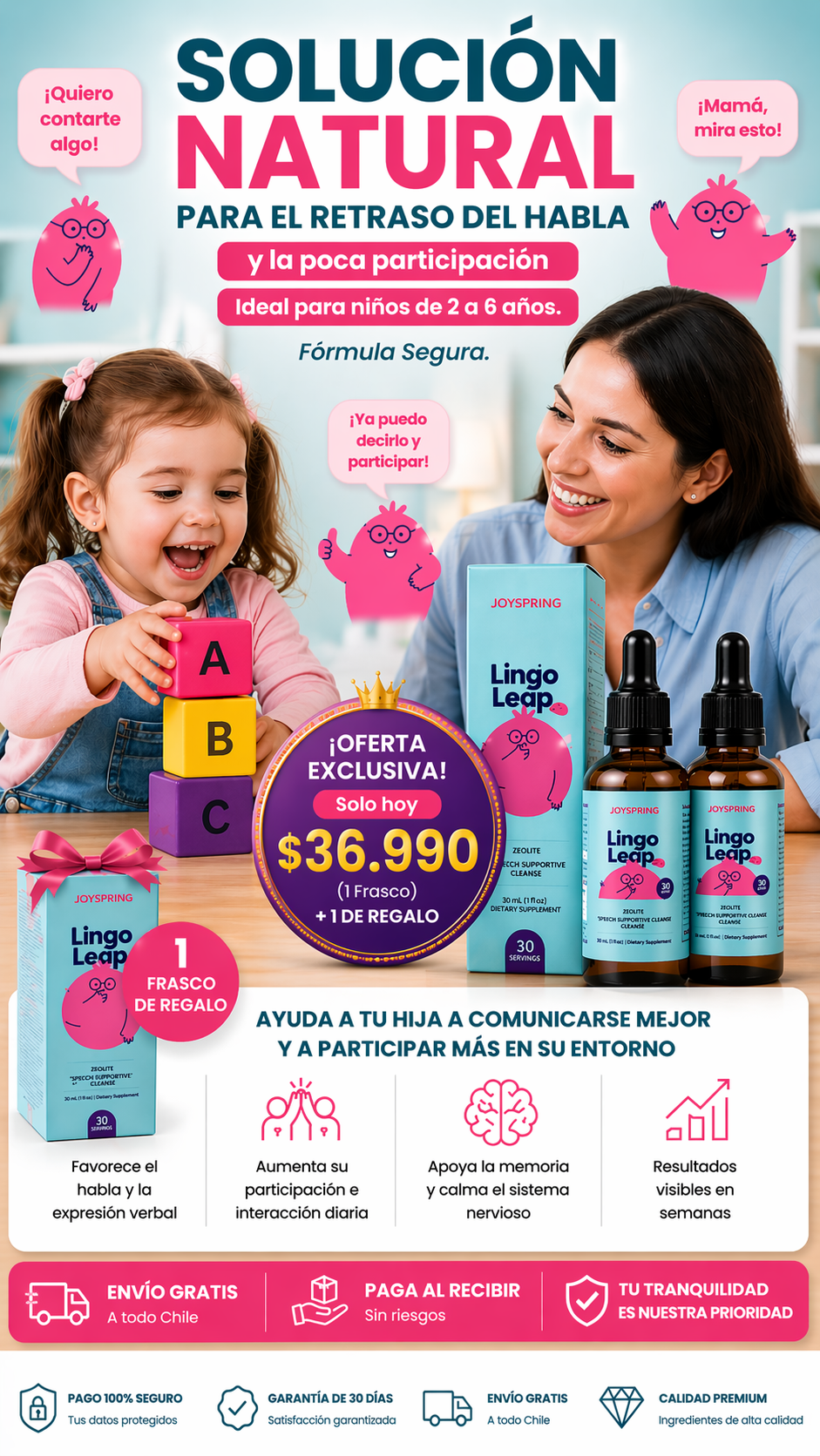 LINGO LEAP Zeolita Liquida 30ML
