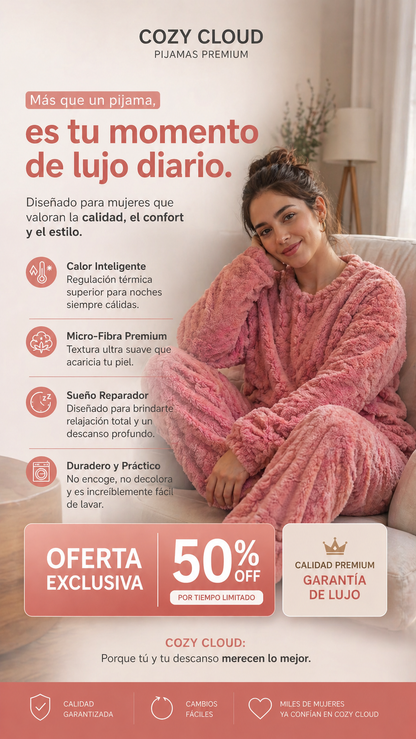PIJAMA PLUSH CORDERITO