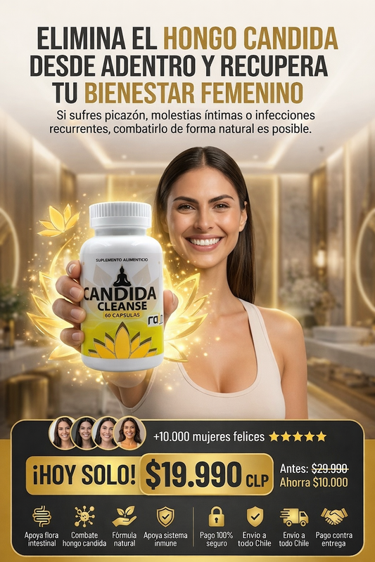 CANDIDA CLEANSE 60 Capsulas