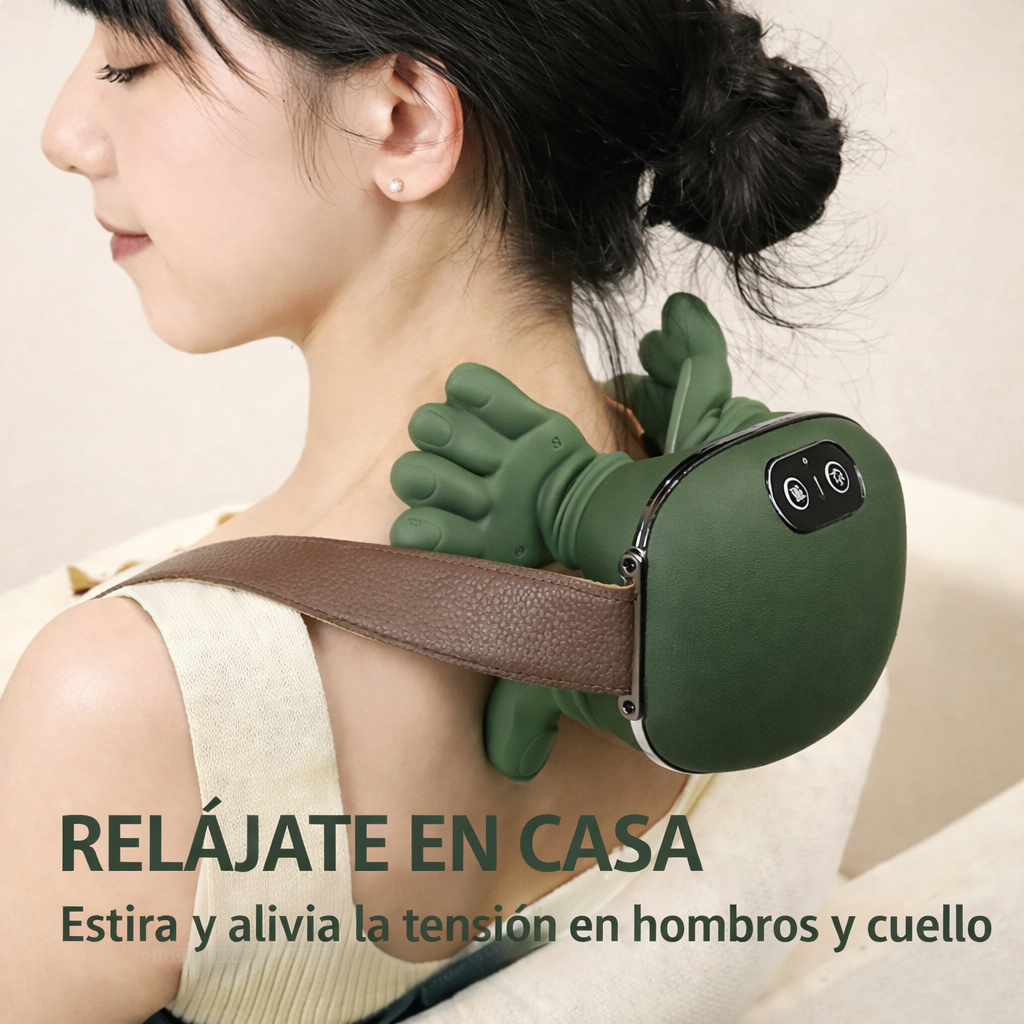 Shelborcito™- Masajeador Inteligente Profesional 4D con Calor Terapéutico